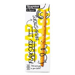 Realfoods by Organico Organic Flaxseed Breadsticks 120g
