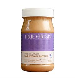 True Origin True Origin Sweetly Spiced Cashew Nut Butter 386g