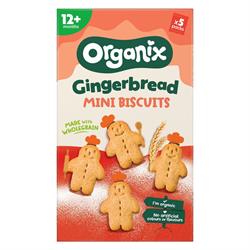 Organix Organix Gingerbread Mini Biscuits Multipack (5x20g)