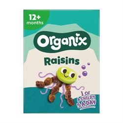 Organix Mini Organic Raisin Fruit Snack Boxes Multipack 168g
