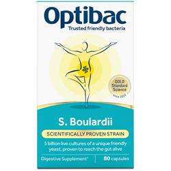 Optibac Probiotics Optibac S. Boulardii 80 capsules
