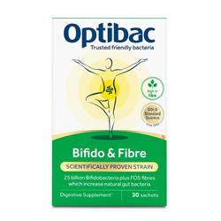 Optibac Probiotics Bifido & Fibre 30 sachets