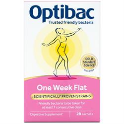 Optibac Probiotics One Week Flat 28 sachets