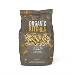 Organic Kitchen Organic Italian White Wheat Fusilli Pasta 500g Plastic Free
