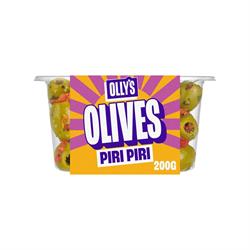 Ollys Snacks (Chilled) Ollys Olives - Piri Piri Olives