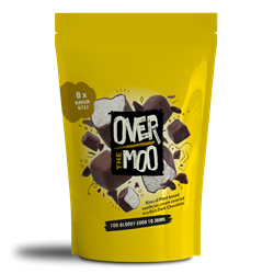 Over The Moo Vanilla Vegan Ice Cream Bites - 8 Bites - 72g