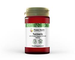 Power Health Turmeric 500mg with Black Pepper Extract 30 caps