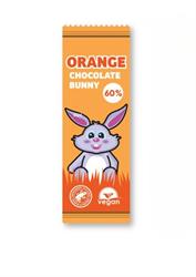 Plamil Plamil Orange Bunny Chocolate Bar 60%
