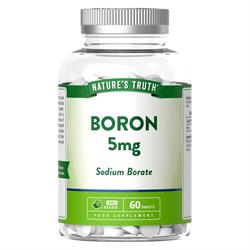 Piping Rock Nature's Truth Boron 5mg - 60 Tablets
