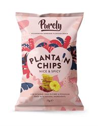 PURELY PLANTAIN Plantain Chips - Nice & Spicy 75g