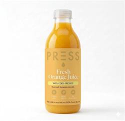 PRESS Healthfoods PRESS Healthfoods Cold-Pressed Orange Juice 1L