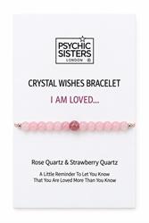 Psychic Sisters I AM LOVED Gemstone Bracelet