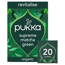 Pukka Herbs Revitalise Supreme Green Matcha Tea 20 Sachet