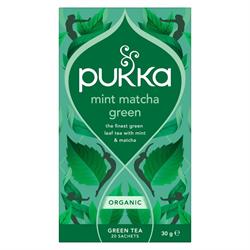 Pukka Herbs Pukka Organic Mint Matcha Green Tea 20 Sachet