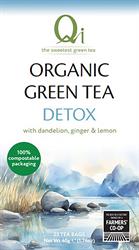 Qi Organic Detox Green Tea 40g/25 Tea bags