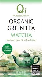 Qi Qi Organic Green Tea & Matcha 20 bags / 40g