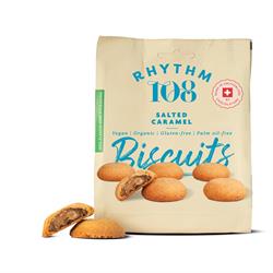 Rhythm 108 Swiss Vegan Salted Caramel Biscuit Share Bag 135g
