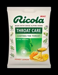 Ricola Ricola Honey & Lemon MAX Throat Care Bag 68g
