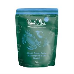 RaviOllie RaviOllie - South Devon Crab Mascarpone & Dill Ravioli 350g