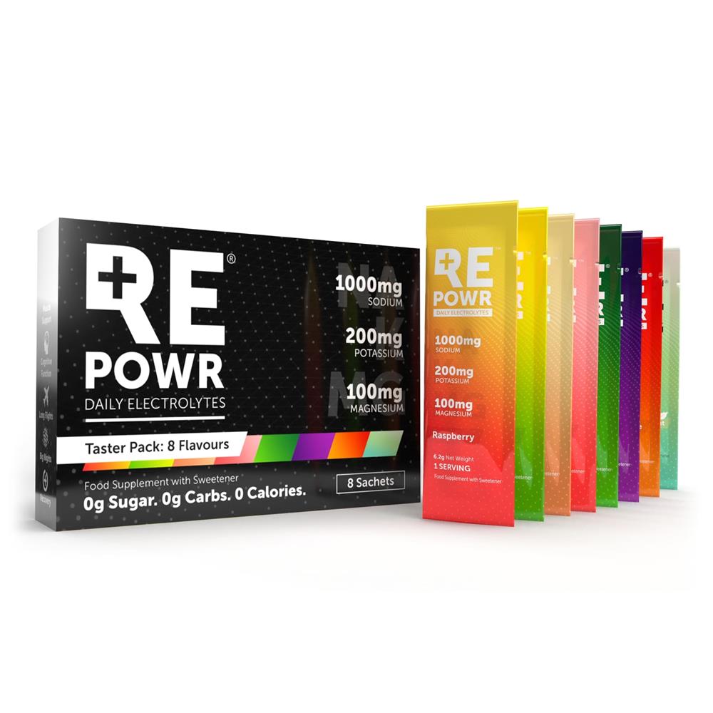 REPOWR Daily Electrolytes FREE - REPOWR Taster 8's | Clean Electrolytes For Healthy People