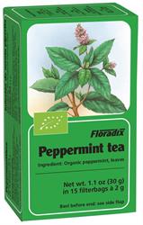 Floradix Peppermint Organic Herbal Tea 15 filterbags