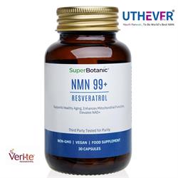 Super Botanic super Botanic NMN 99% + Trans-Resveratrol High Purity 60 Capsules