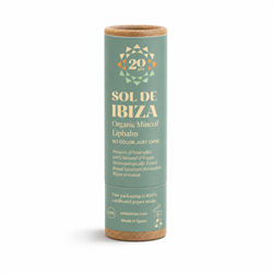 Sol De Ibiza Plastic Free Organic Mineral Lip Balm SPF20