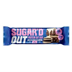 Sugard Out Cookies & Cream Protein + Fibre Oat Bar 62g