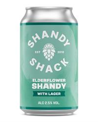 Shandy Shack Shandy Shack Elderflower Shandy with Lager 2.5% abv 330ml