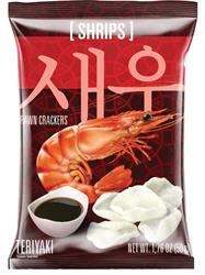 Shrips FREE SHRIPS Prawn Crackers Teriyaki 50g