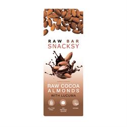 Snacksy FREE Snacksy Raw Chocolate Alternative Almonds with Lucuma 40g