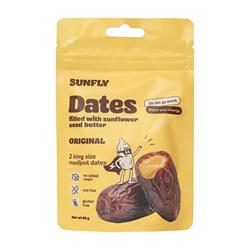 Sunfly Medjool Dates Filled With Sunflower Seed Butter Original 60g