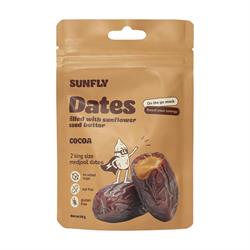 Sunfly Sunfly Medjool Dates Filled With Sunflower Seed Butter Cocoa 60g