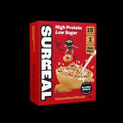 SURREAL Surreal High Protein Low Sugar Caramelised Biscuit Hoops 240g