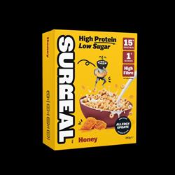 SURREAL Surreal High Protein Low Sugar Honey Hoops 240g