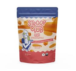 Stroop Club Plant Based Traditional Caramel Stroopwafel Mini's Pouch 150g