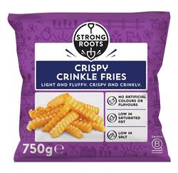 Strong Roots Crispy Crinkle Fries 750g