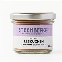 Steenbergs Steenbergs Organic Lebkuchen Spice Mix 40g