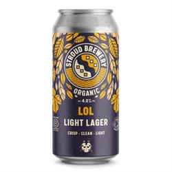 Stroud Brewery Light Organic Lager 4% ABV 440ml