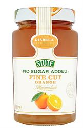 Stute No Sugar Added Fine Cut Orange Marmalade 430g
