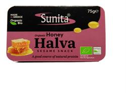 Sunita Sunita Organic Plain Honey Halva 75g