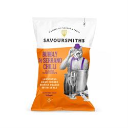 Savoursmiths Savoursmiths Bubbly and Serrano Chilli Flavour Potato Crisps 150g