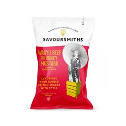 Savoursmiths Savoursmiths Wagyu Beef and Honey Mustard Potato Crisps 150g