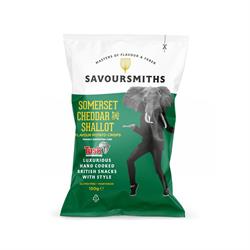 Savoursmiths Savoursmiths Somerset Cheddar & Shallot Potato Crisps 150g
