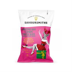 Savoursmiths Savoursmiths Christmas Ham with Truffle Glaze Potato Crisps 150g