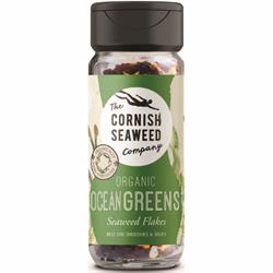 The Cornish Seaweed Company The Cornish Seaweed Company Organic Ocean Greens Seaweed Flakes Shaker 20g
