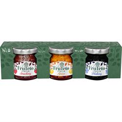 Frutteto Italia Frutteto Italia TRIO Christmas Gift Set of Organic Fruit Spreads