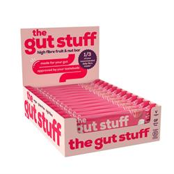 The Gut Stuff Raspberry & Coconut High Fibre Fruit & Nut Bar 35g