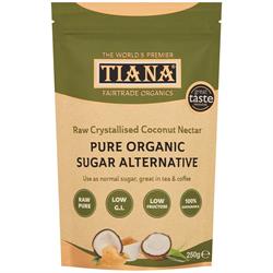 Tiana TIANA Fairtrade Organics Raw Crystallised Coconut Nectar