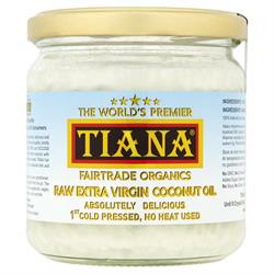 Tiana TIANA Fairtrade Organics Raw Extra Virgin Coconut Oil UK no.1
